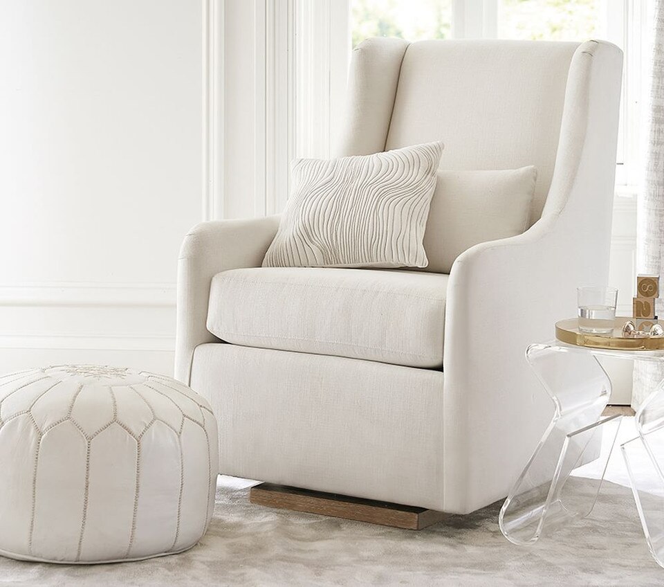 Merced Glider and Ottoman Pottery Barn Kids Australia